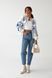&nbsp;Жіноча сорочка з блакитною вишивкою на гудзиках S 120 фото 4
